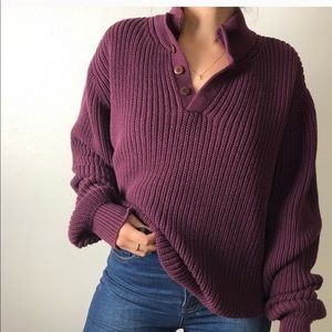 L.L. Bean Chunky sweater